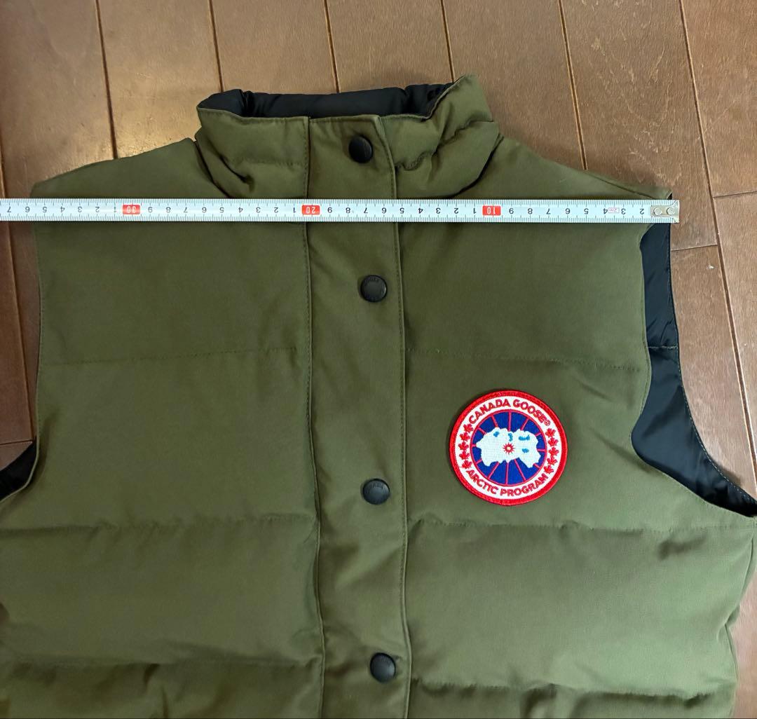   ダウンベスト Sサイズ オリーブ