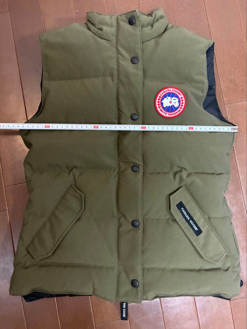   ダウンベスト Sサイズ オリーブ