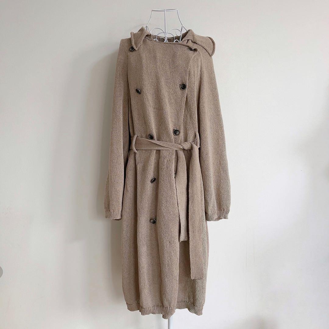 ジャケット・アウター Kota Gushiken Knitted Washi Trench Coat