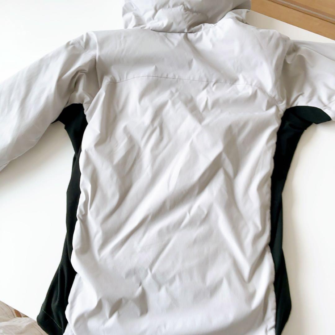 【nanao】ウォームダールパテッドパーカー メンズ 秋冬 Mグレー