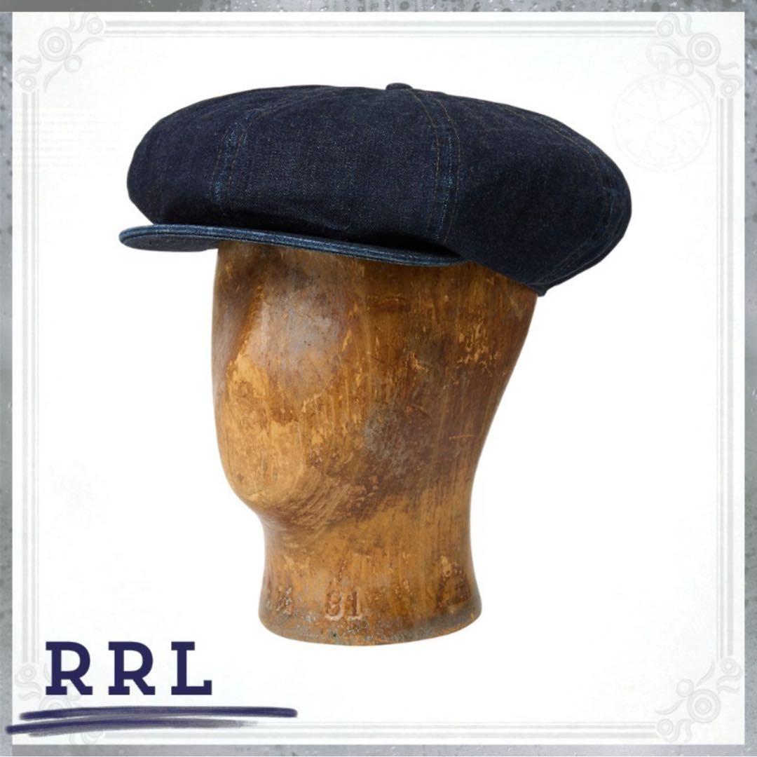 RRL準新品！ ダークデニム キャスケット