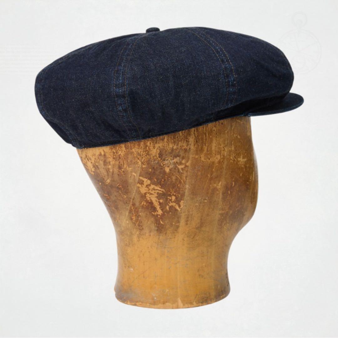 RRL準新品！ ダークデニム キャスケット