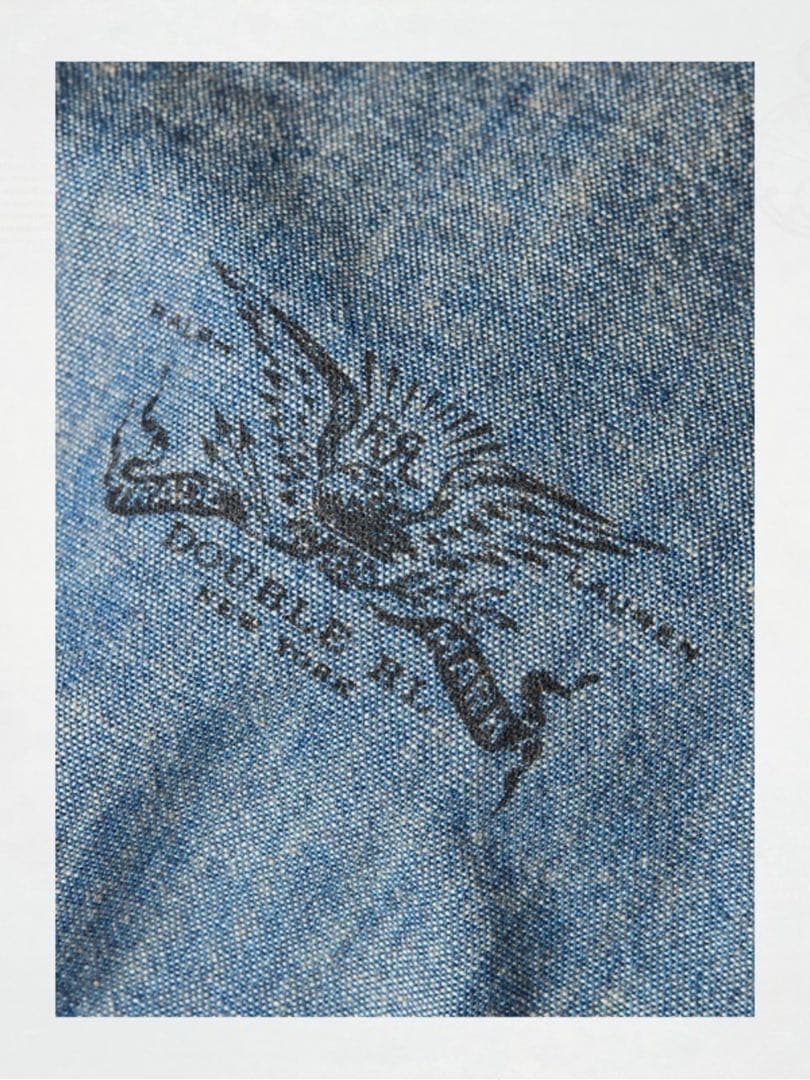 RRL準新品！ ダークデニム キャスケット