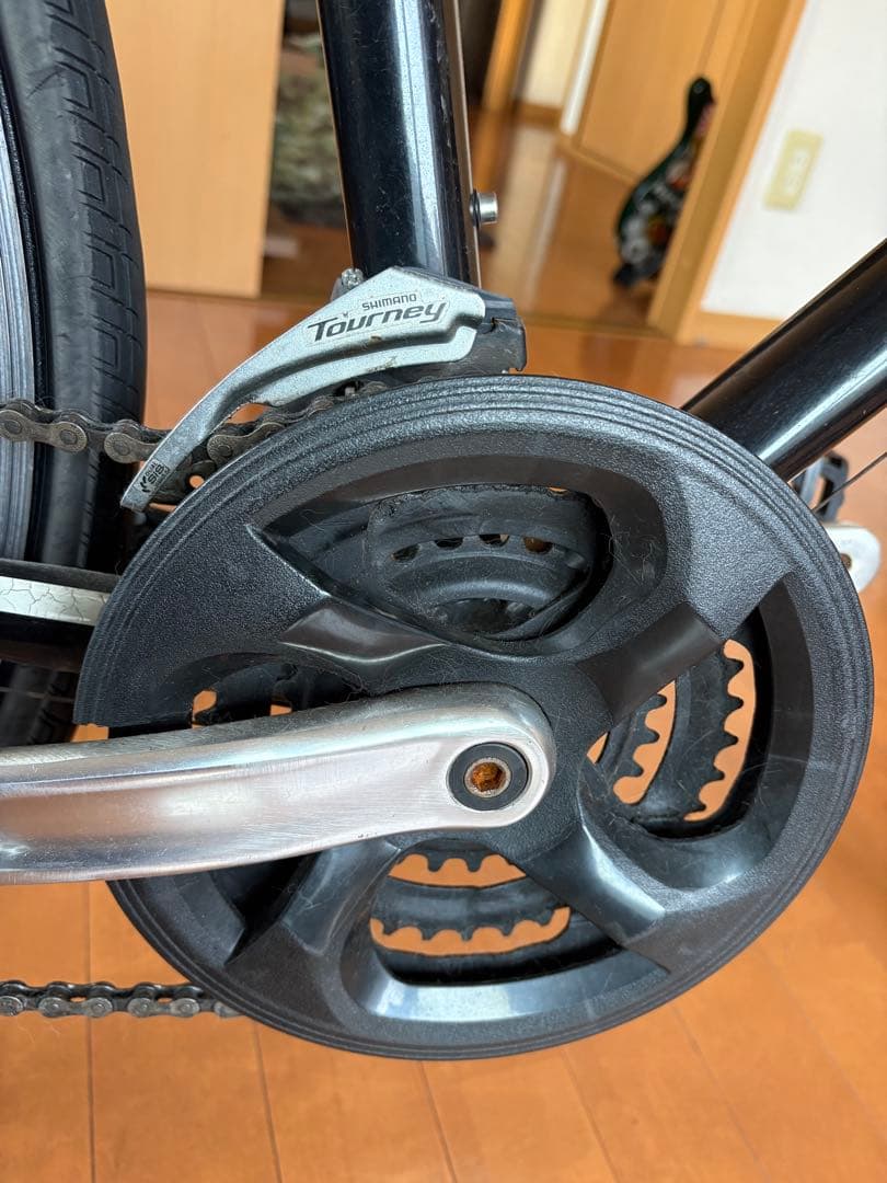 Trek クロスバイク ブラック 700C 21段ギア（要修理）