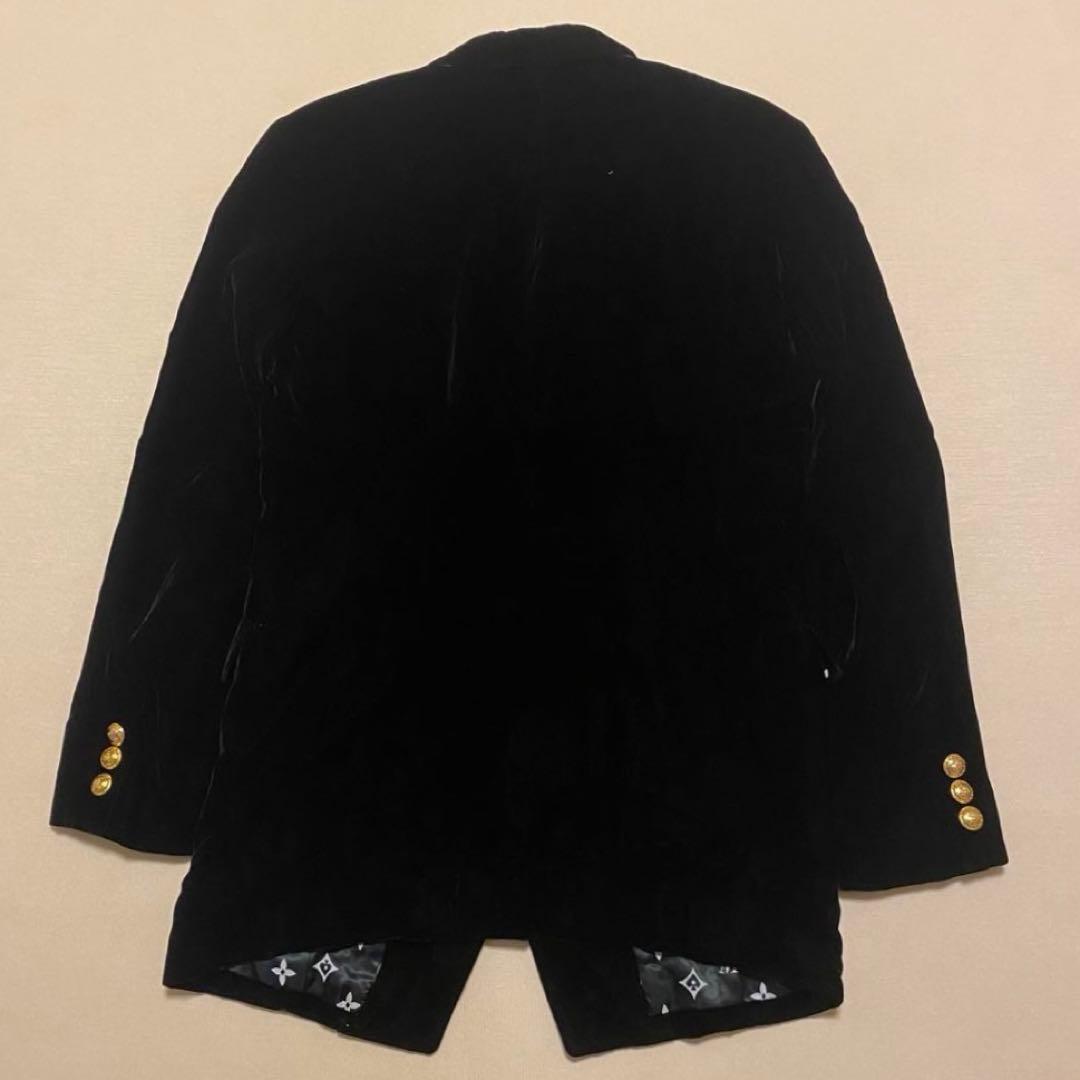 taujan1974 MATTINO ベルベット ダブル 金ボタン