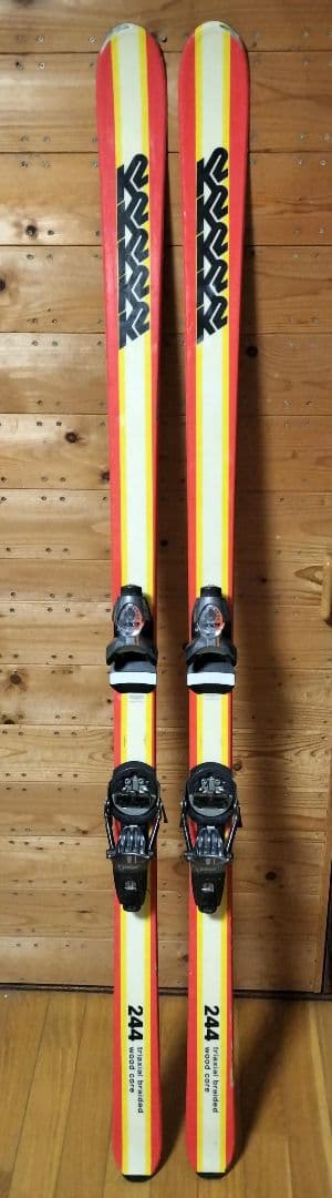 K2 244　モーグルスキー172cm+P18　アルマダポール100cm