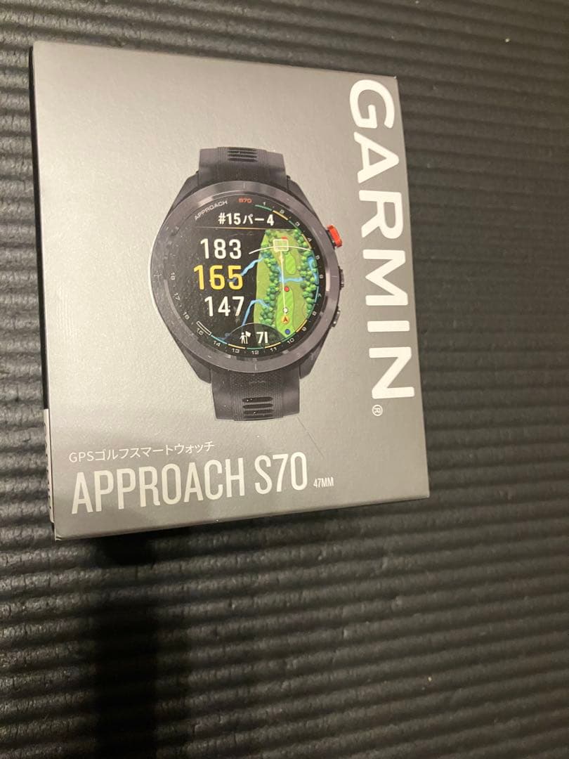 GARMIN S70 GPSナビ付きゴルフウォッチ ブラック