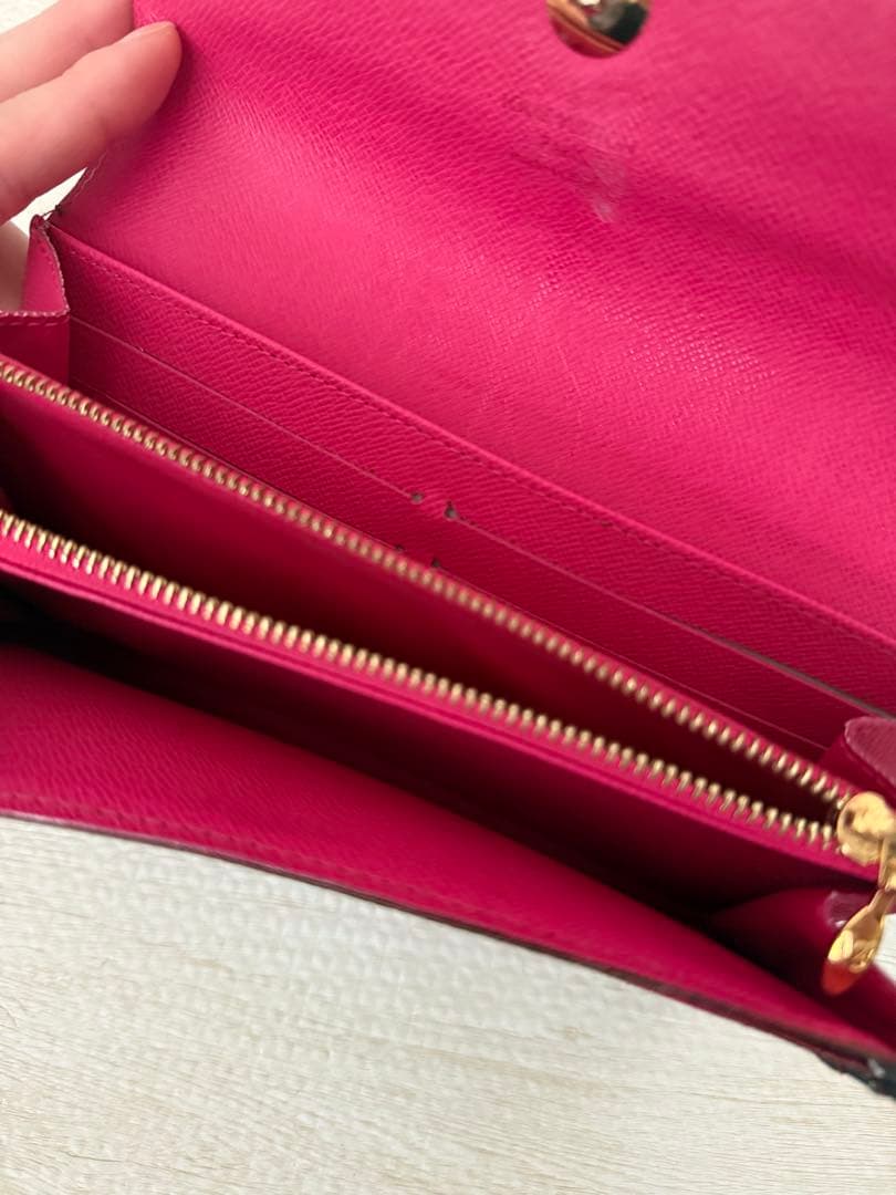 【美品/お値下げ】サラ・ウォレット エンヴェロープ マルチカラー