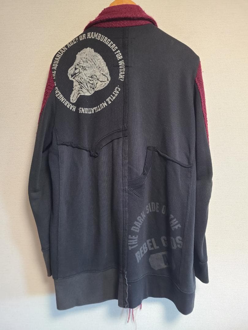 アンダーカバー ピーコートスウェット 切替 03AW PAPER DOLL期