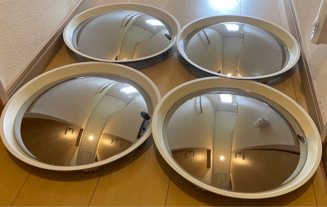 ベンプラ BOONY ホワイト 14インチ ホイールキャップ 4枚セット