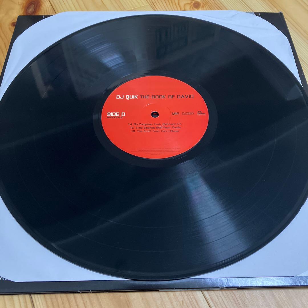 DJ QUIK THE BOOK OF DAVID レコード