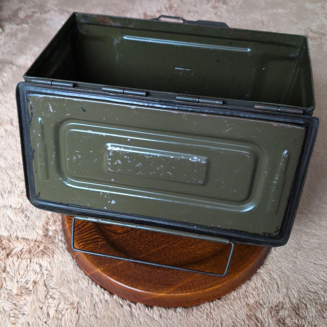 弾薬箱　米軍　cal50 機関銃 アモカン