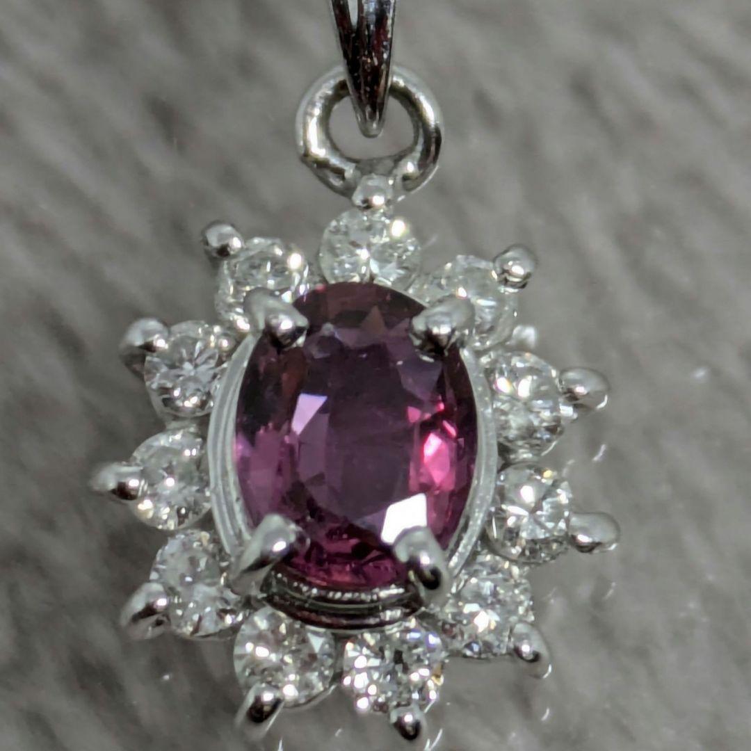 ルビー・ダイヤモンド ネックレス