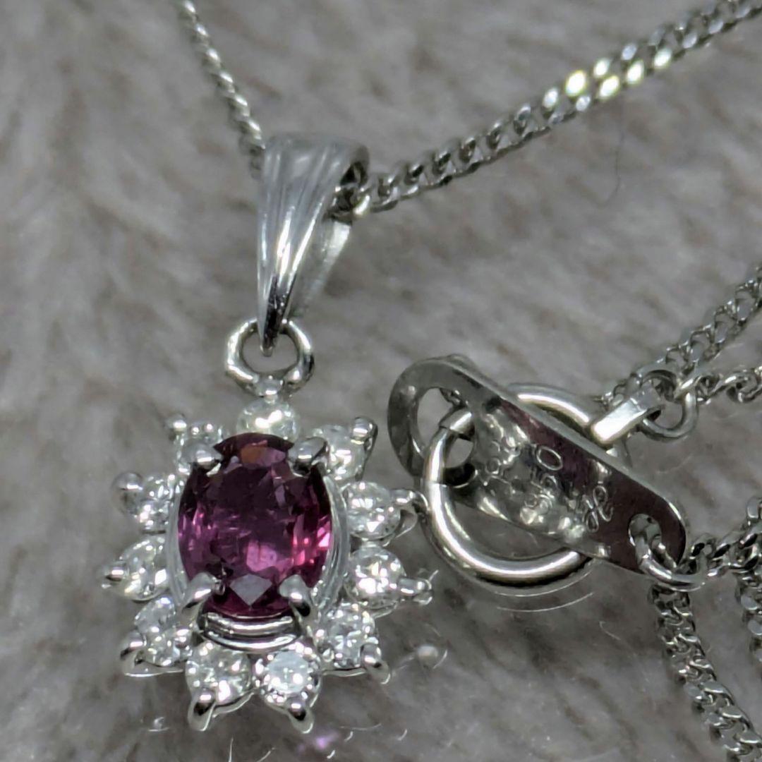 ルビー・ダイヤモンド ネックレス