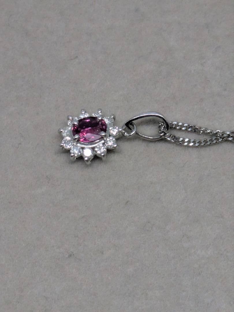 ルビー・ダイヤモンド ネックレス