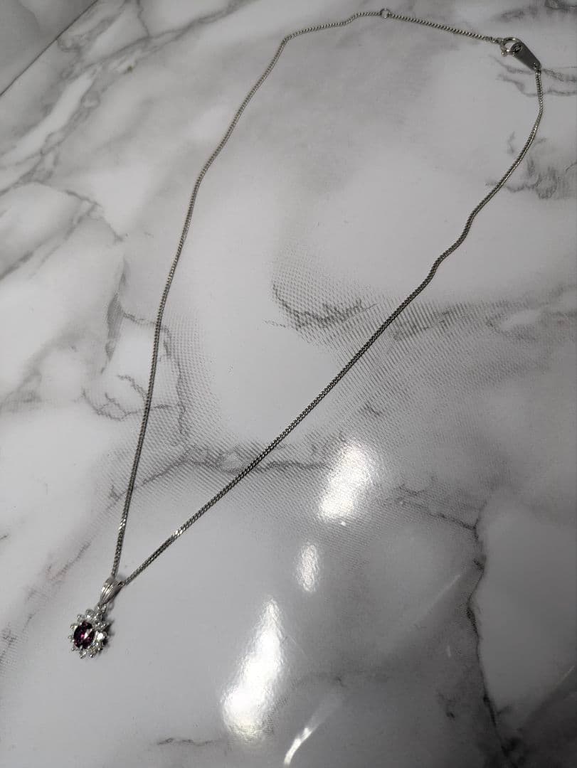 ルビー・ダイヤモンド ネックレス