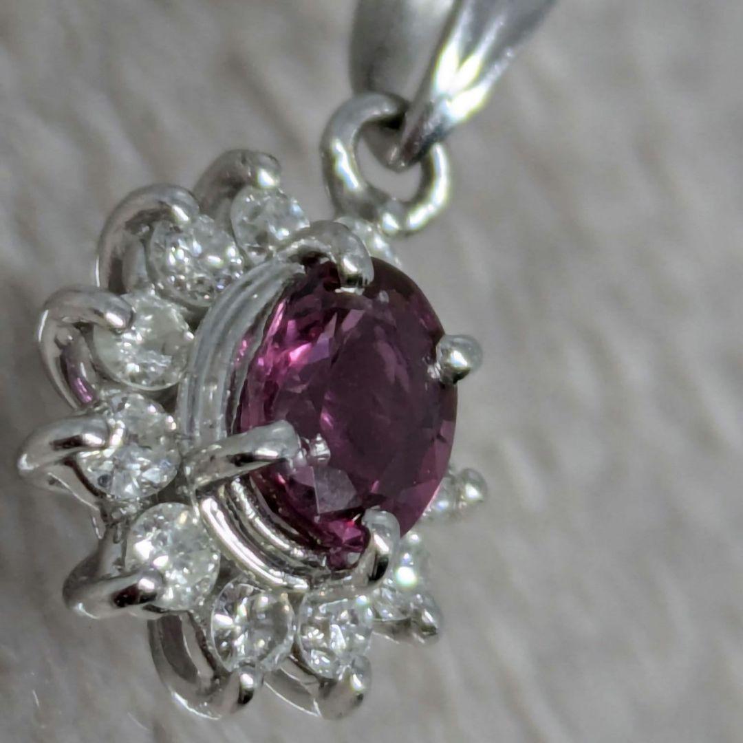 ルビー・ダイヤモンド ネックレス