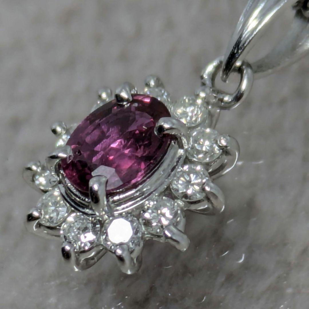 ルビー・ダイヤモンド ネックレス