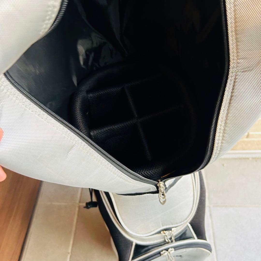 ミズノ グレー キャディバッグ　MIZUNO