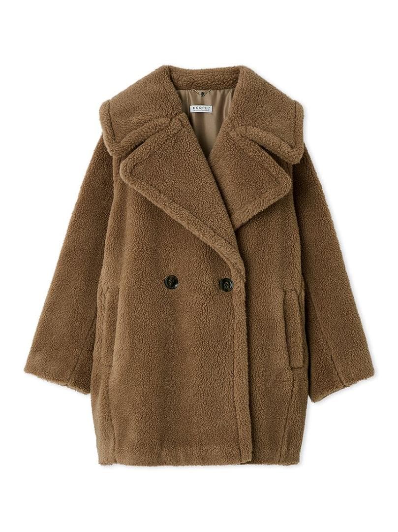 【新品未使用】FRAY I.D / ECOPELボアミドルコート