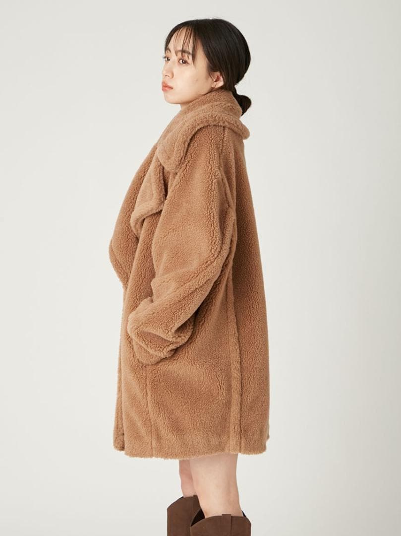 【新品未使用】FRAY I.D / ECOPELボアミドルコート