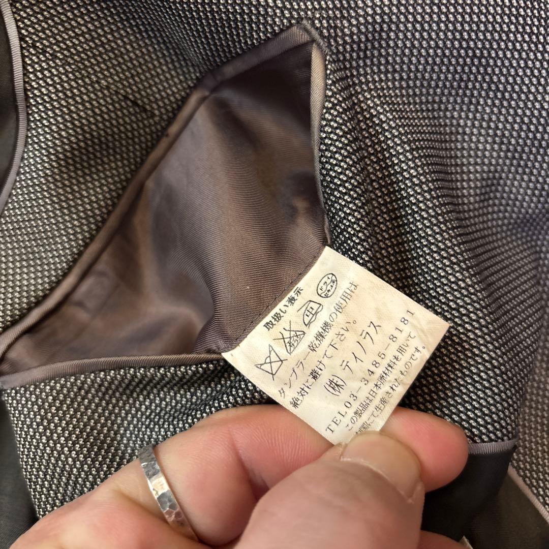 【美品】MENS TENORAS ビジネススーツ LLサイズ　高級スーツ