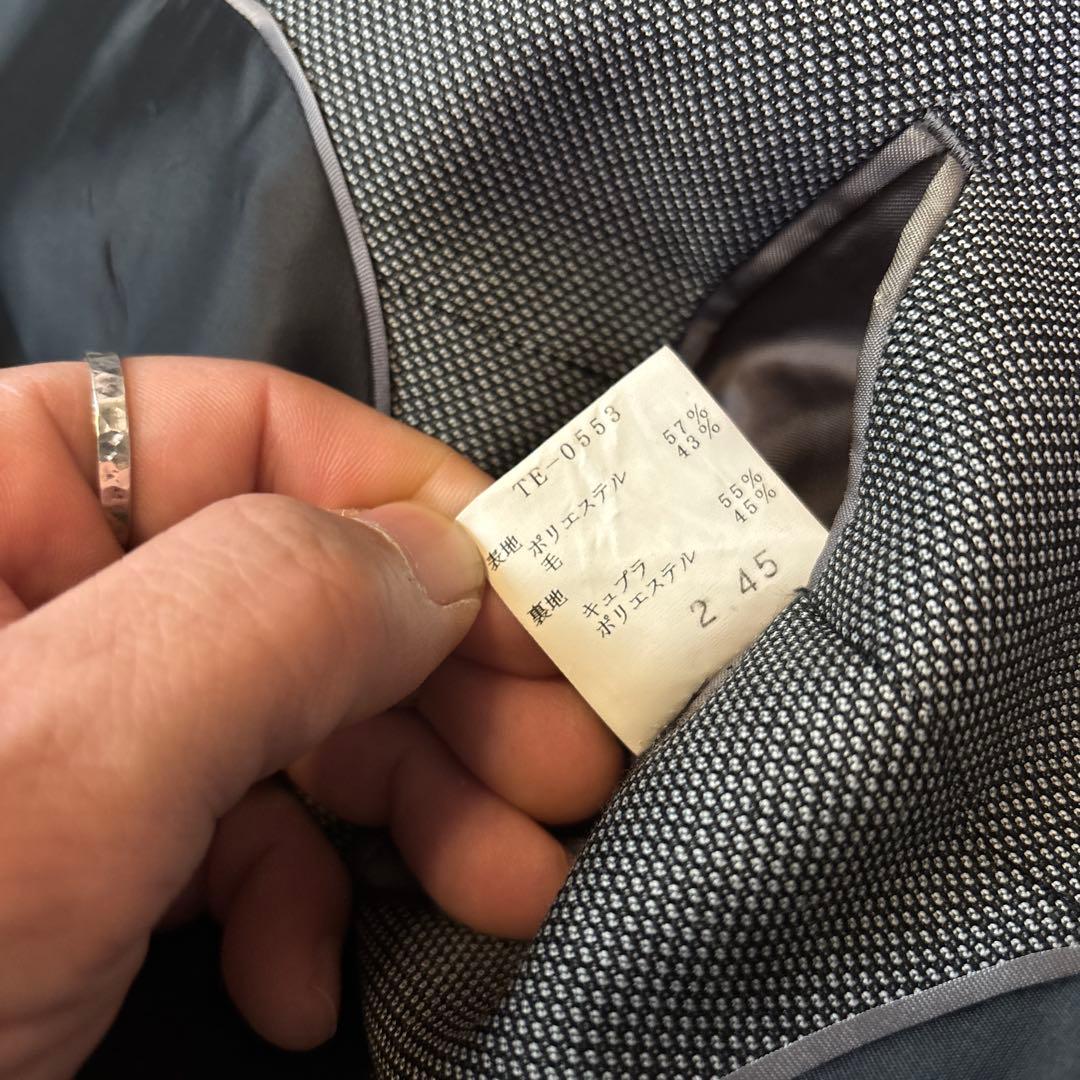 【美品】MENS TENORAS ビジネススーツ LLサイズ　高級スーツ