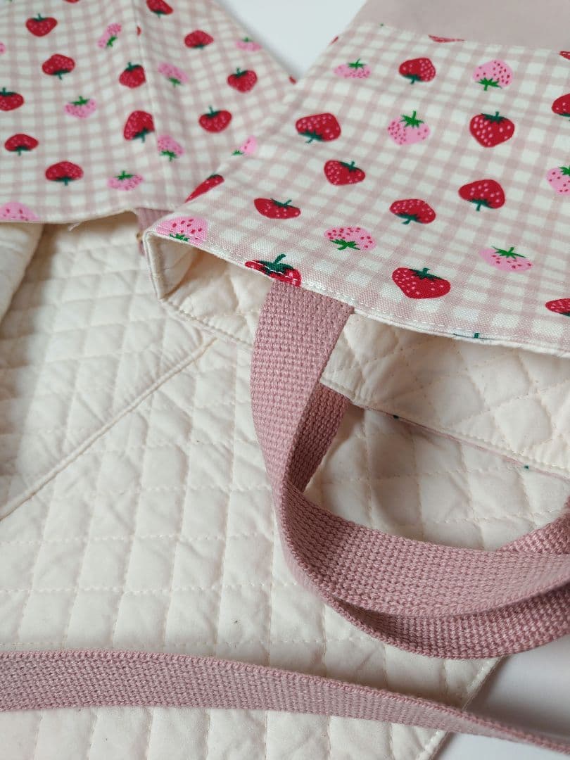 どーなつ さま 入園入学グッズ くすみ さくらんぼ いちご