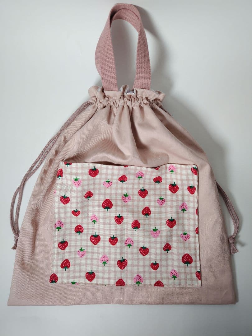 どーなつ さま 入園入学グッズ くすみ さくらんぼ いちご