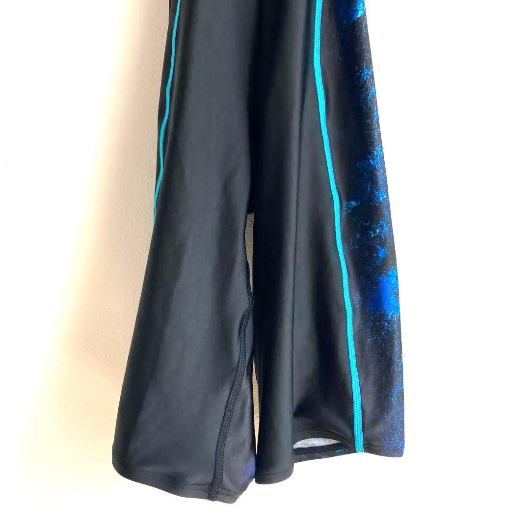 スピードSpeedo競泳用水着 ブラックブルー　レディースL ワンピース