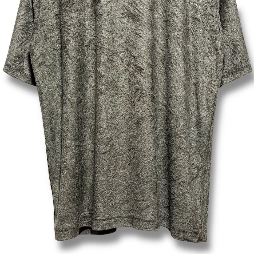 20AW ニードルズ ベロア パピヨン刺繍 ポケットTシャツ モカ XL