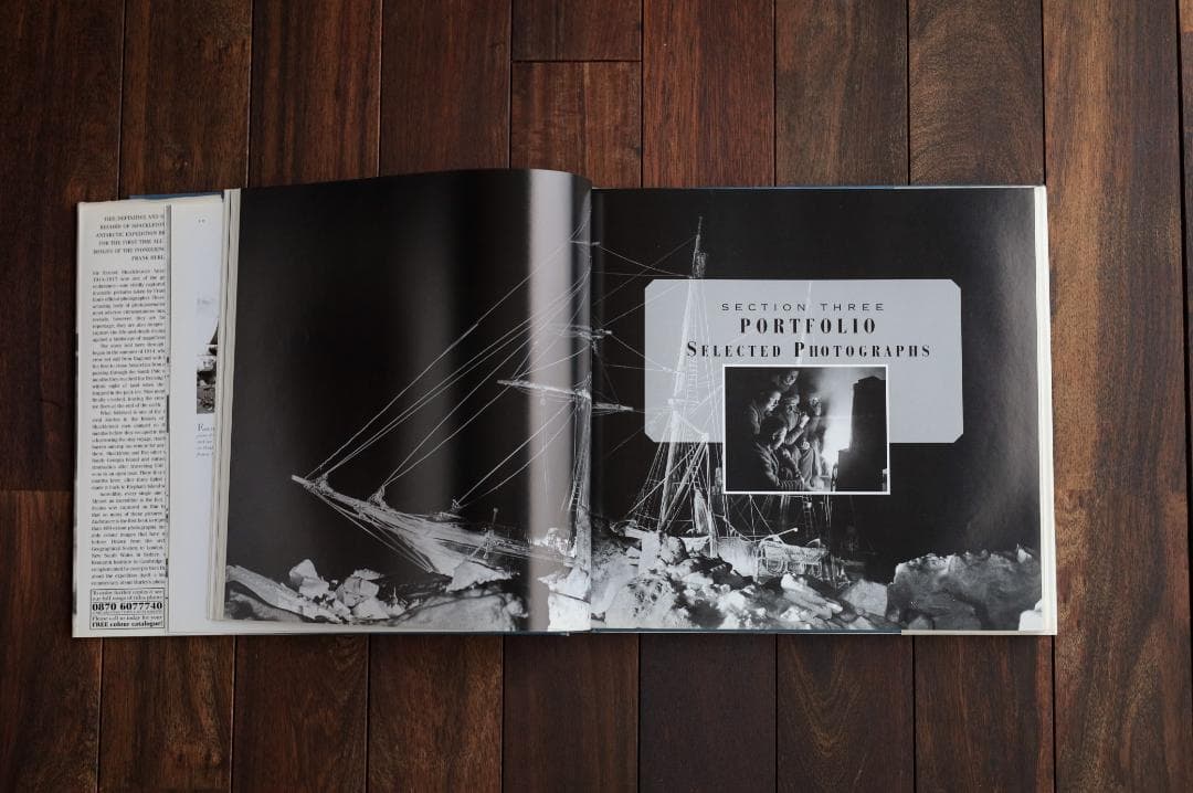 SOUTH WITH ENDURANCE エンデュアランス号　写真集　洋書