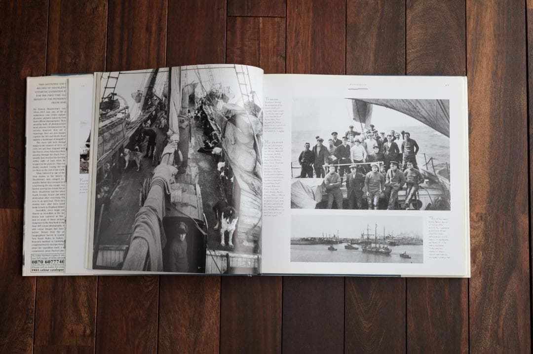 SOUTH WITH ENDURANCE エンデュアランス号　写真集　洋書