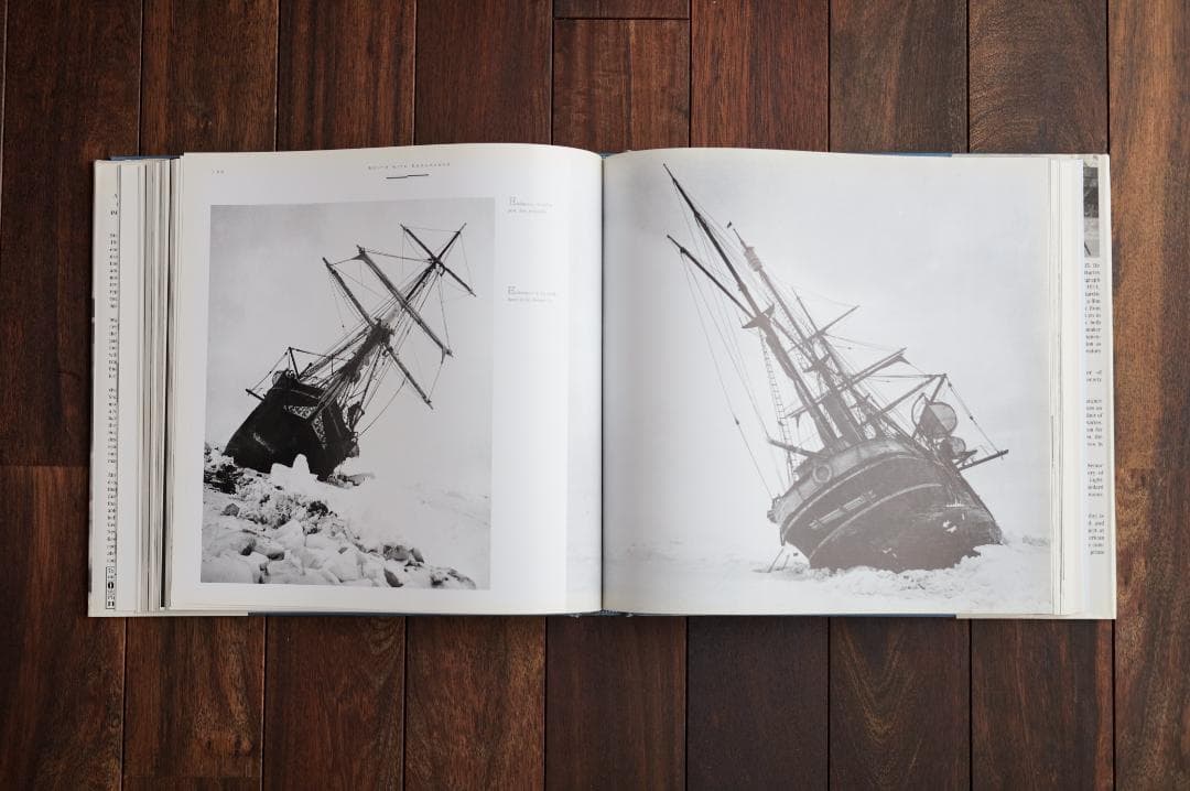 SOUTH WITH ENDURANCE エンデュアランス号　写真集　洋書