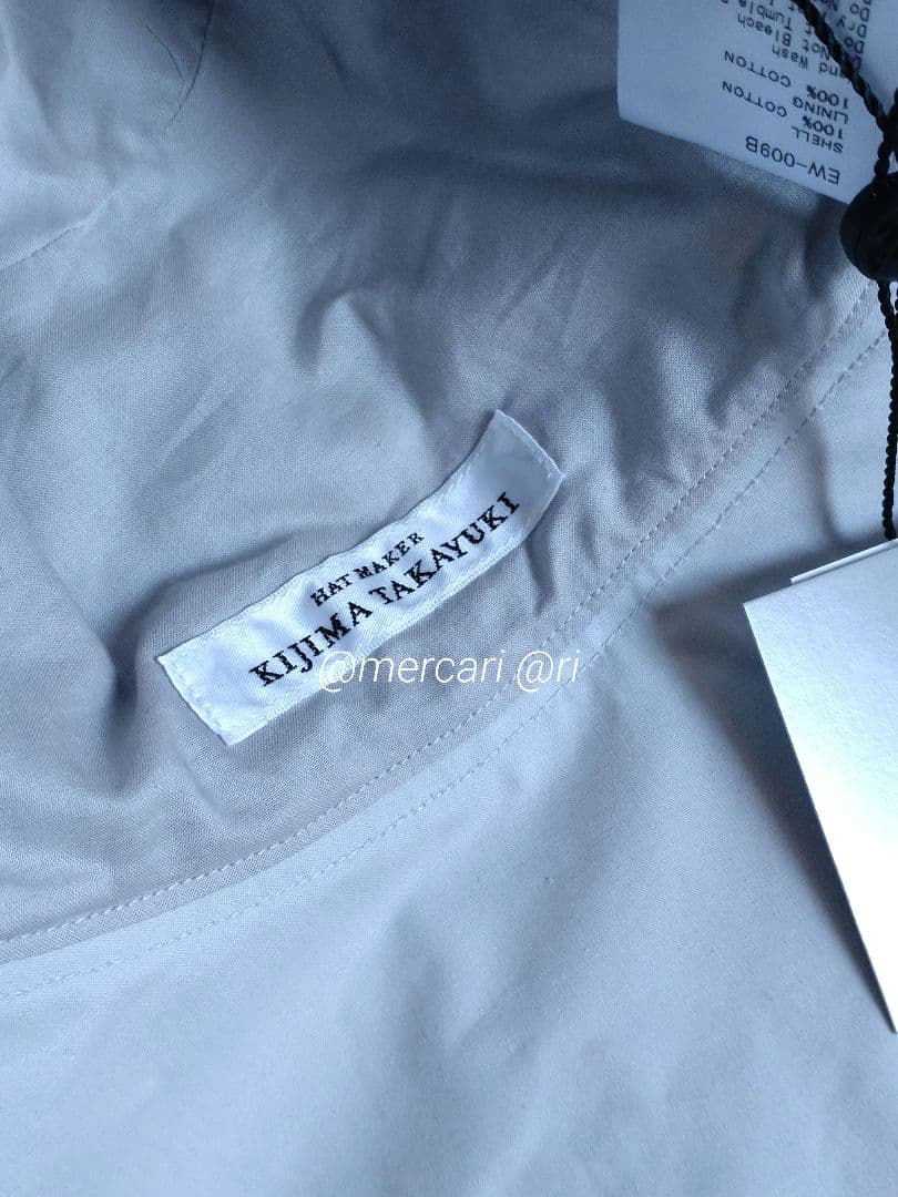 【新品未使用】COTTON SOFT HAT (WIDE)