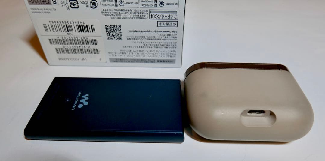 SONYウォークマンNW-A107+WF-1000XM3 ワイヤレスイヤホン