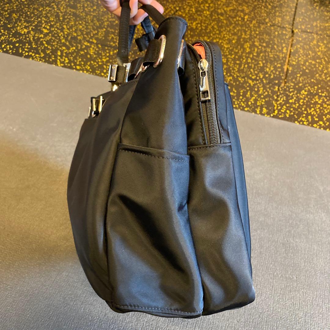 SELENT ÉTHER 黒 ビジネスバッグ3way36シルバー