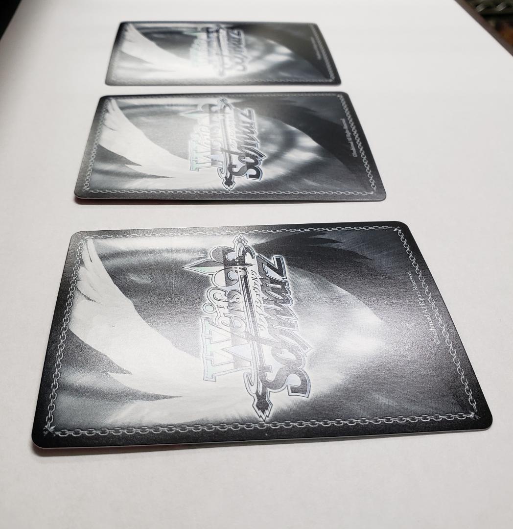 ヴァイス WS 舞台の真ん中に ダンツフレーム RR プレイ用 3枚セット