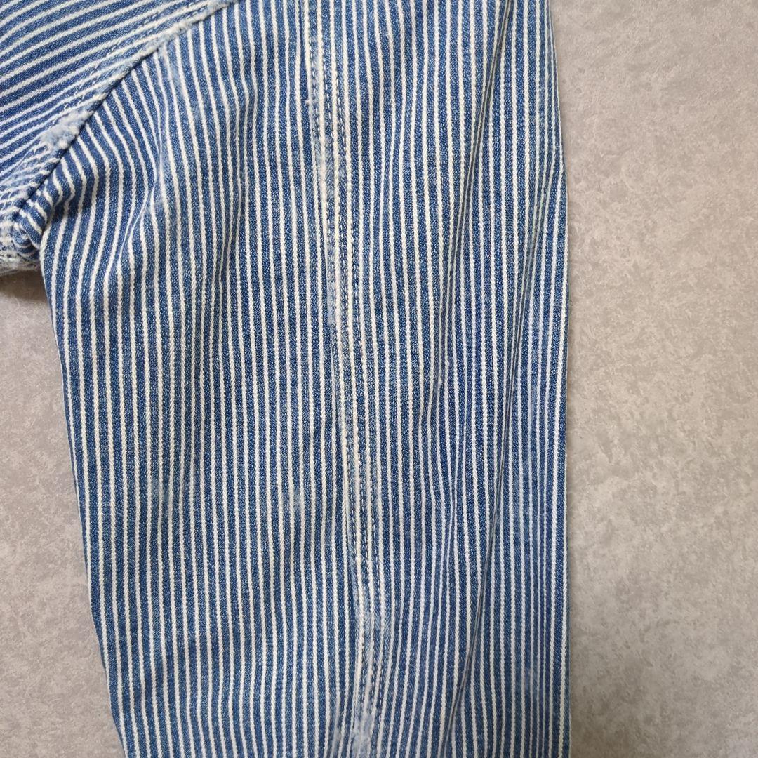 ✿マディソンブルー✿ヒッコリーカバーオール　ダメージ加工有り00サイズ新品未使用