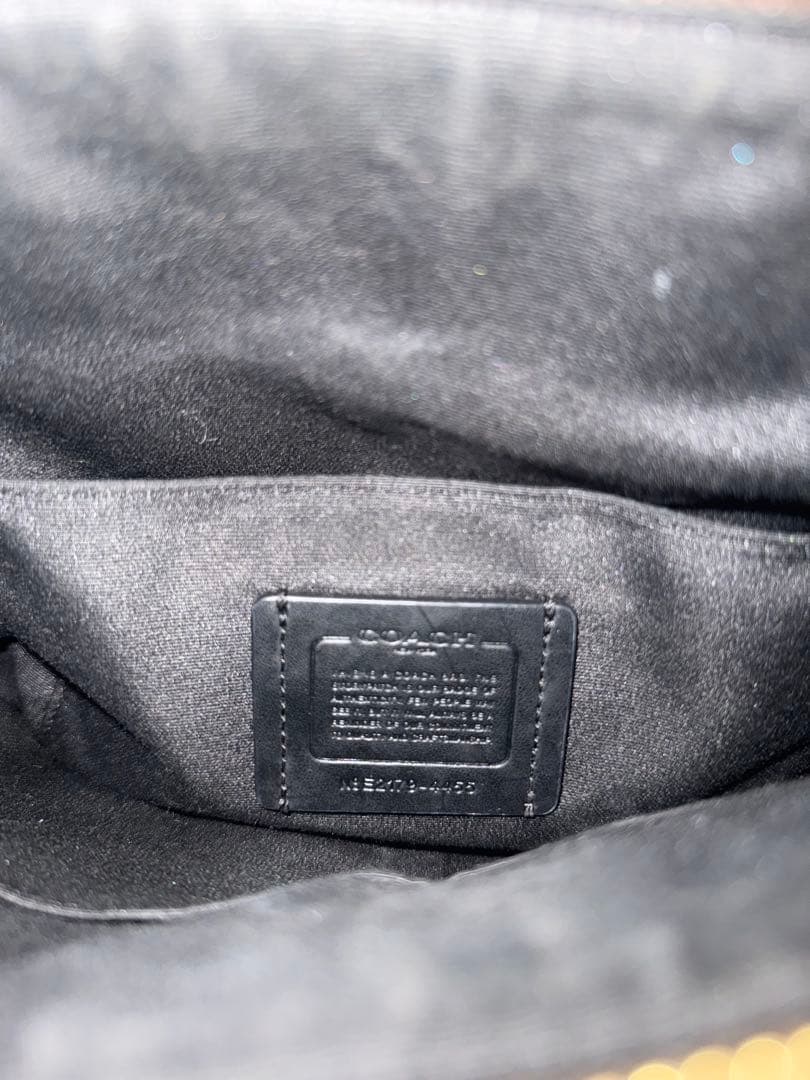 COACH ダークブラウン トートバッグ