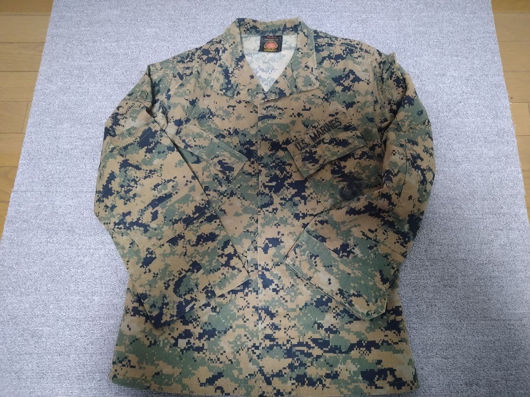 米軍実物　海兵隊　BDU八角帽セット　MARPAT