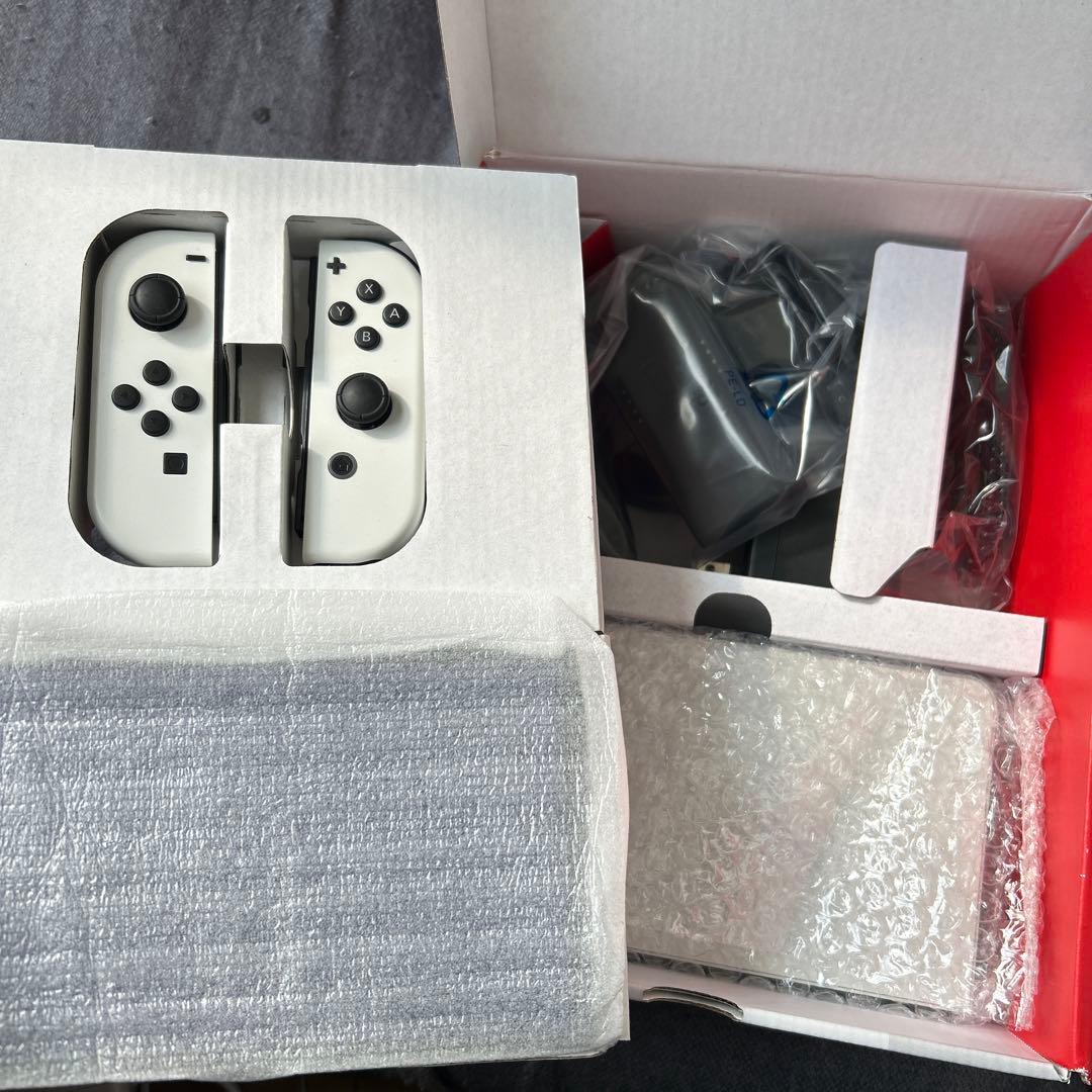 Nintendo Switch 有機ELモデル ホワイト/グレー