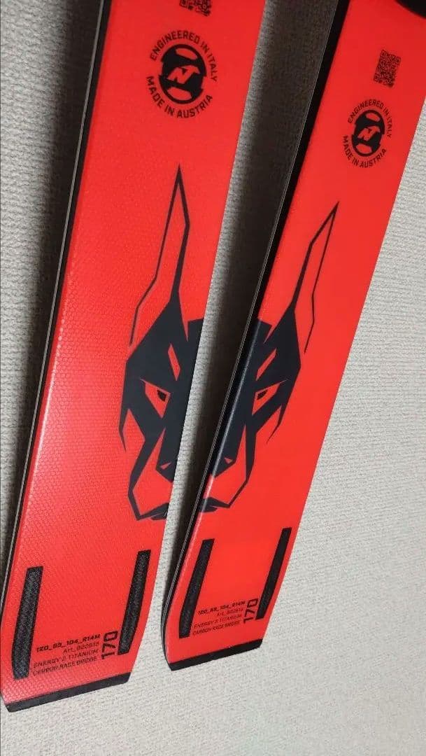 NORDICA SLR 170 ピストンプレート付き ビン無し