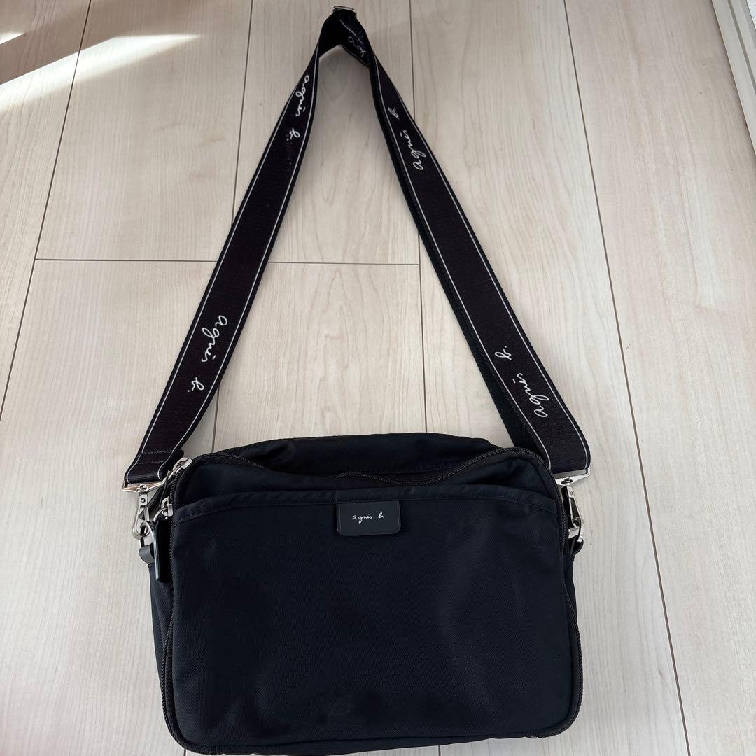 アニエスベー　ナイロン ショルダーバッグ \