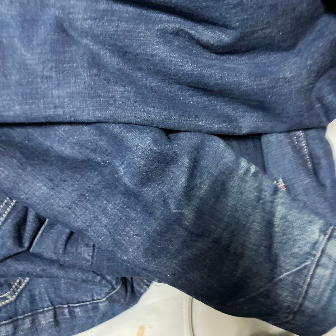 ビッグマック　70s ブランケットデニムカバーオール　ビッグサイズ　100%綿