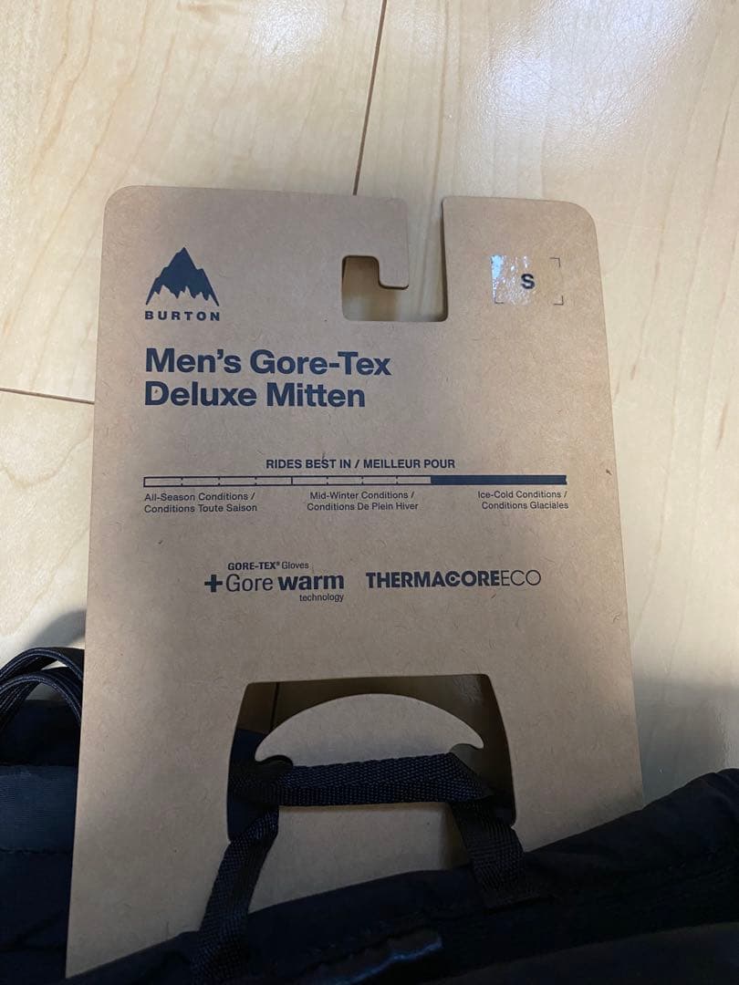 BURTON MENS GORE-TEX DELUXE MITTEN タグ付き