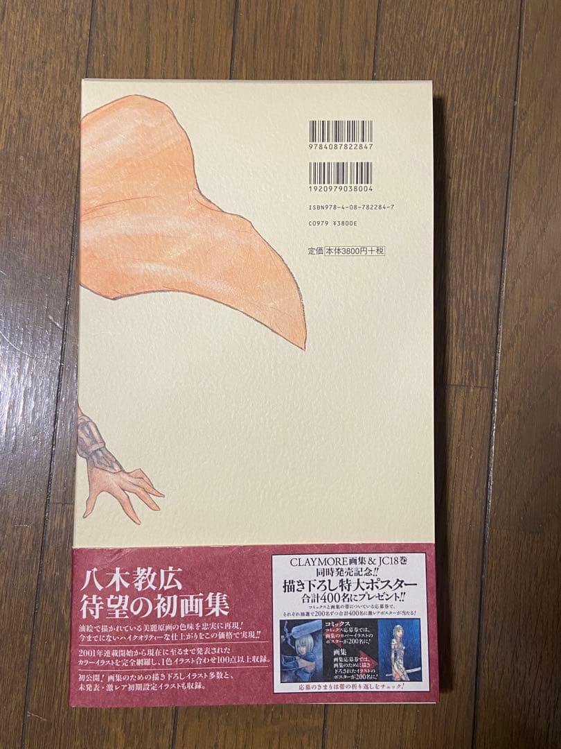 【廃盤、美品、初版】Memorabilia : 八木教広CLAYMORE画集