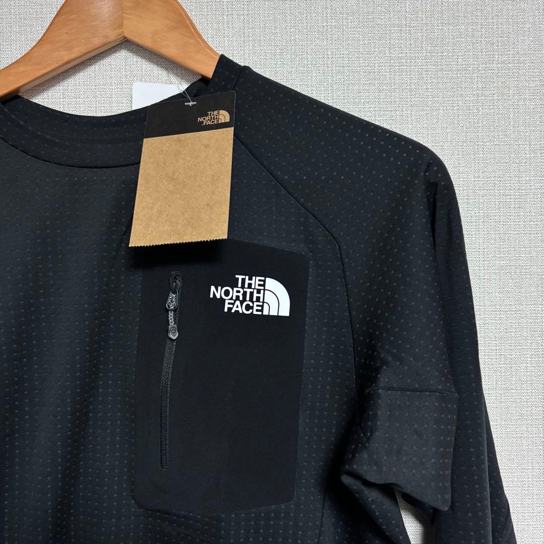 新品　ノースフェイス　エクスペディション　ドライドット　クルー