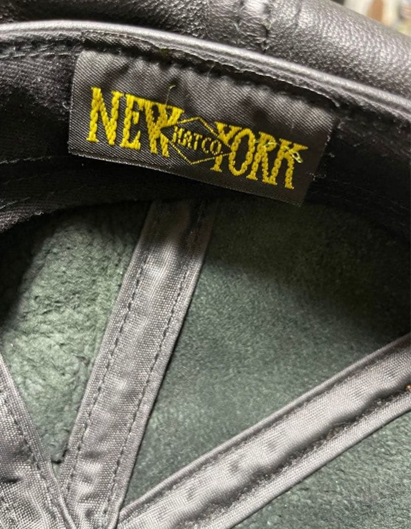 NEW YORK HAT ニューヨークハット本革　キャスケット