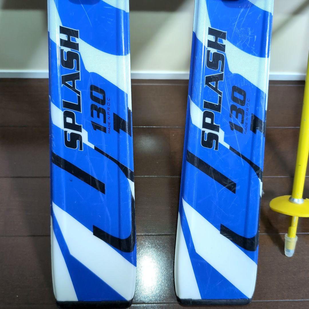 ヒ*ん様 Swallow スキー板 ビンディング ストック　セット 130cm